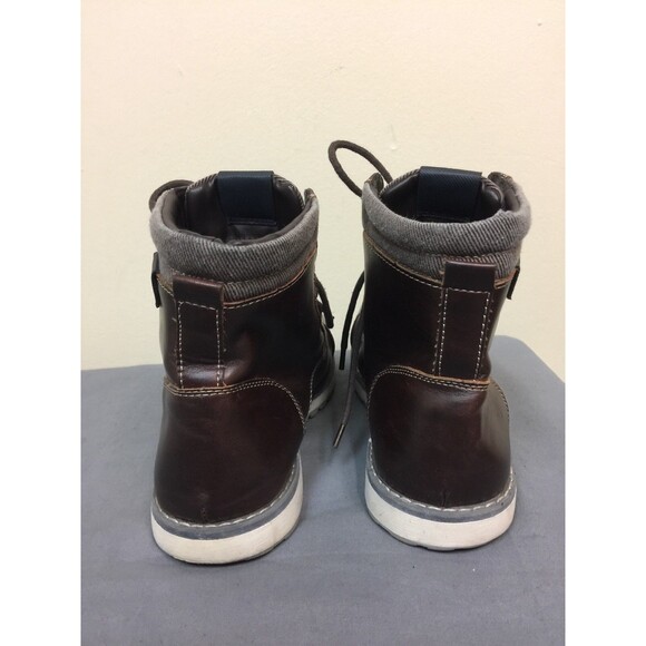 Call it Spring Men winter faux fur lining boots brown size 9.5 - Picture 7 of 11